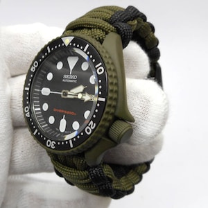 Seiko MOD 7S26 SKX007 OD Green Divers Watch Cerakote Military - Etsy