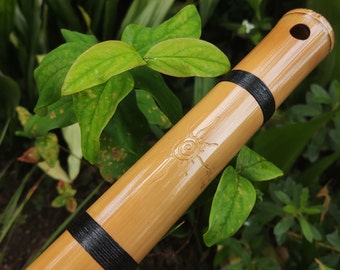 Egyptian Flute in A#. Handmade bamboo flute with an exotic scale, Egyptian sounding for Meditation and Sound healing tool