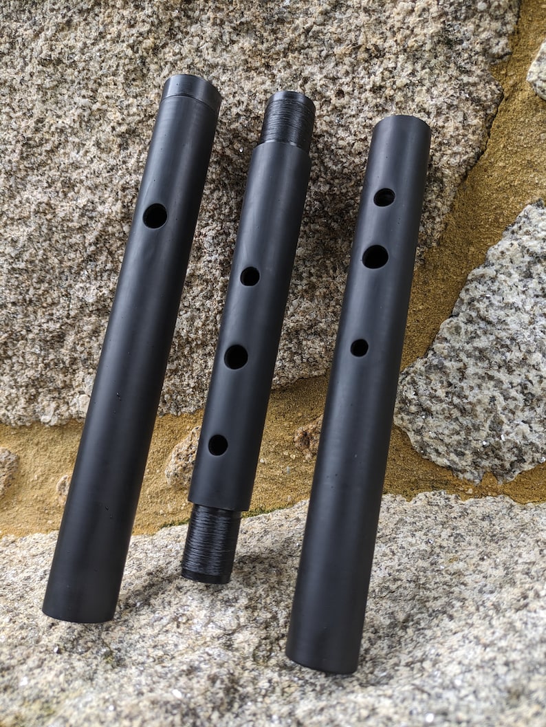 Irish Flute in D by Rui Gomes | Delrin Concert Quality Flute | Composite Flute for Irish and Celtic Music | Folk Flute | Traditional Music image 9