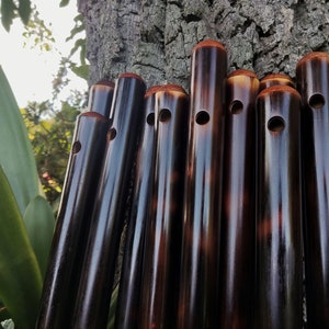 Low D Major Transverse Flute. Handmade out of Bamboo and Concert tuned at A = 440 Hz | Irish flute or Bansuri alternative by Rui Gomes
