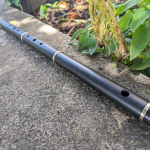 Irish Flute in D by Rui Gomes | Delrin Concert Quality Flute | Composite Flute for Irish and Celtic Music | Folk Flute | Traditional Music image 5