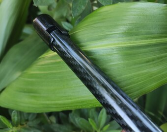 Carbon Fiber High D Whistle | Handmade Tin Whistle by Rui Gomes | Concert quality instrument | Gift for Musician