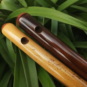 G Minor Harmonic Bamboo Flute, handmade Ethnic flute in the key of G Harmonic Minor. Ethnic small bansuri style flute | Rui Gomes