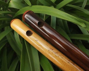 G Minor Harmonic Bamboo Flute, handmade Ethnic flute in the key of G Harmonic Minor. Ethnic small bansuri style flute | Rui Gomes