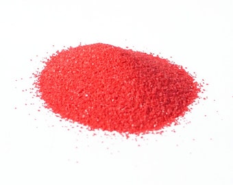 Decorative coloured Red Sand - 150g
