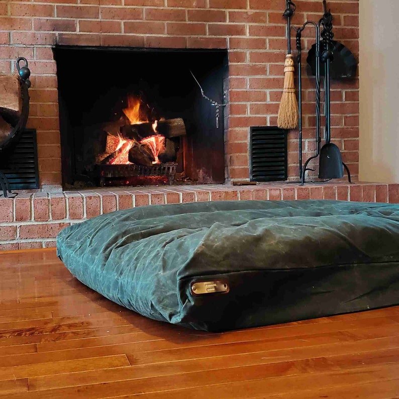 Cedar LARGE DOG BED 50x38 Deodorizing Pet Bed Etsy