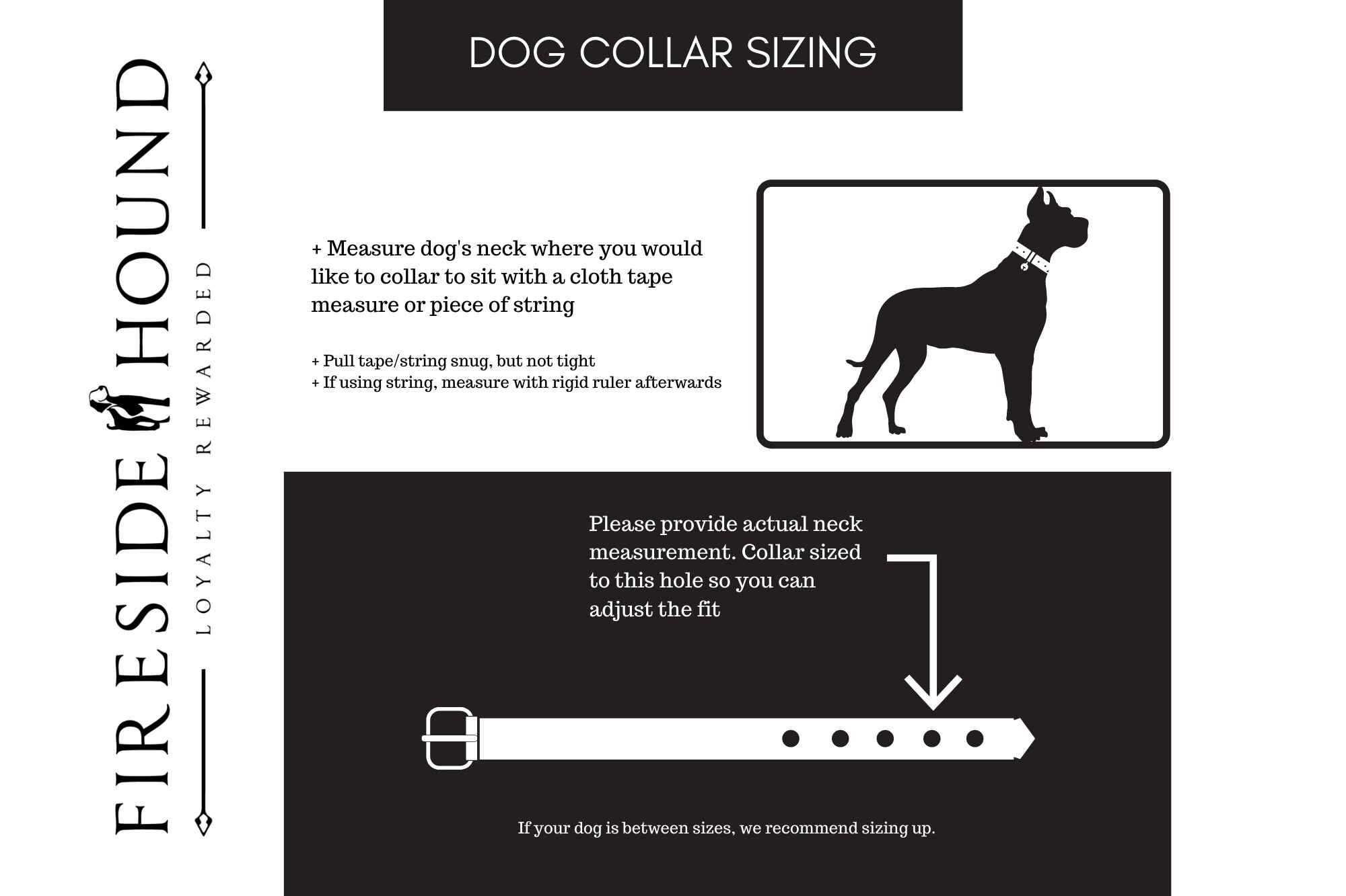 ROLLED DOG COLLAR Rolled Leather Dog Collar Prevents Matting for Long