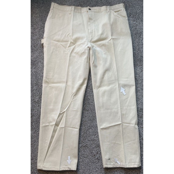 NWT Vintage 44x30 Dickies Off-white Professional Carpenter Painter