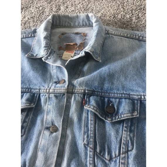 Vintage 90's Mens Medium Levis Type III Denim Tru… - image 3