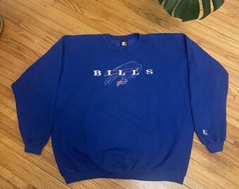 Vintage 90s XXL 2XL Buffalo Bills NFL Starter Crewneck Sweatshirt USA