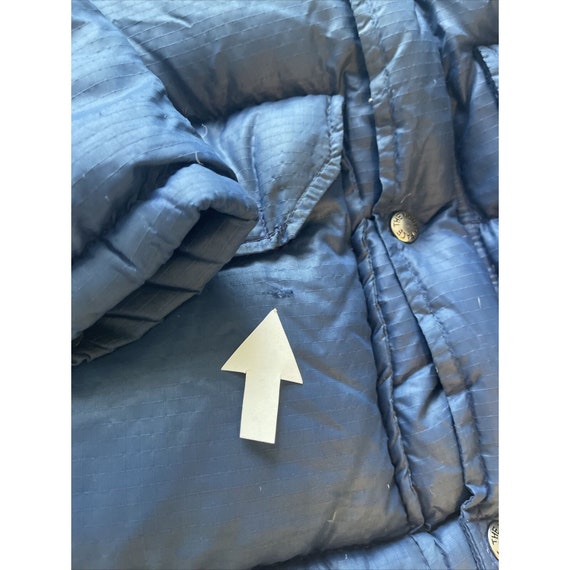Vintage 70's Mens XS North Face TNF Brown Label Hooded Goose Vintage 70's Mens XS North Face TNF Brown Label Hooded Goose