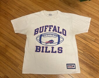Vintage 1996 90s Large Buffalo Bills NFL Champion Pro Line T-Shirt