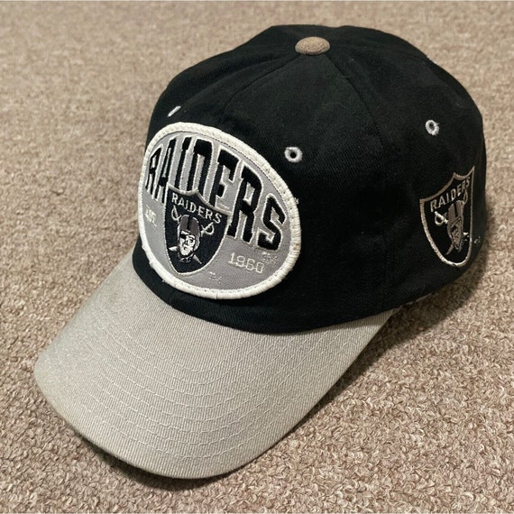 90s NFL Las Vegas Raiders vintageキャップ Vintage 90s Los Angeles Vegas Raiders Logo Athletic Team NFL