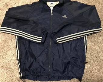 navy adidas jacket