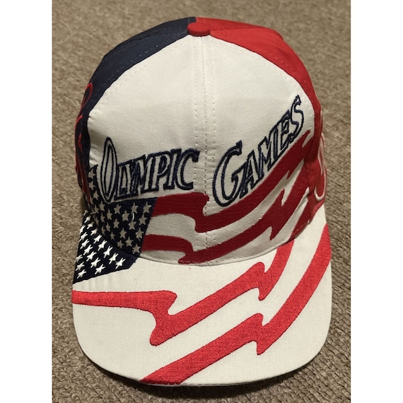 Vintage 90s 1996 Olympic Games Atlanta USA Big Fl… - image 1