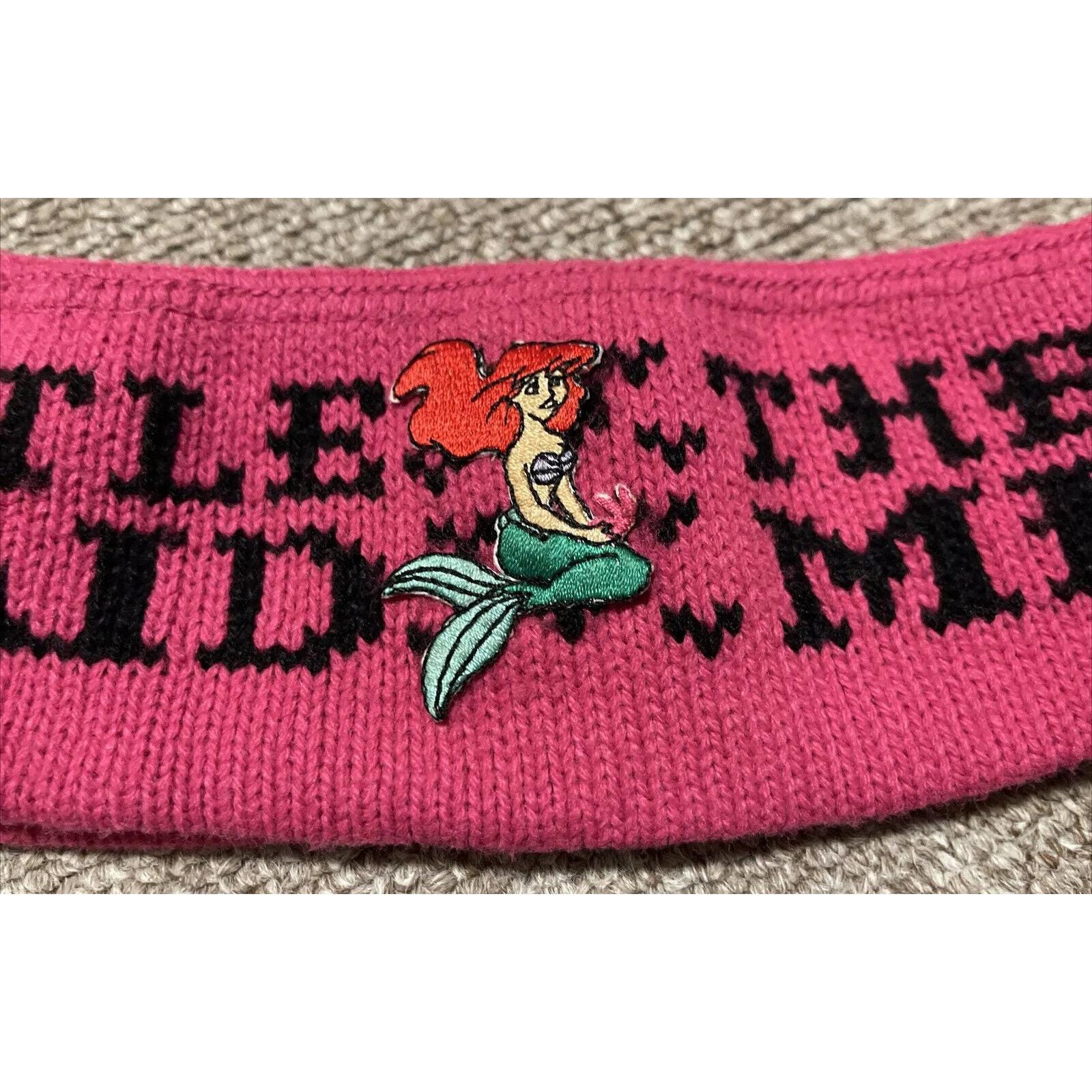 Vintage 90s Disney the Little Mermaid Fleece Ski Winter  display picture 3