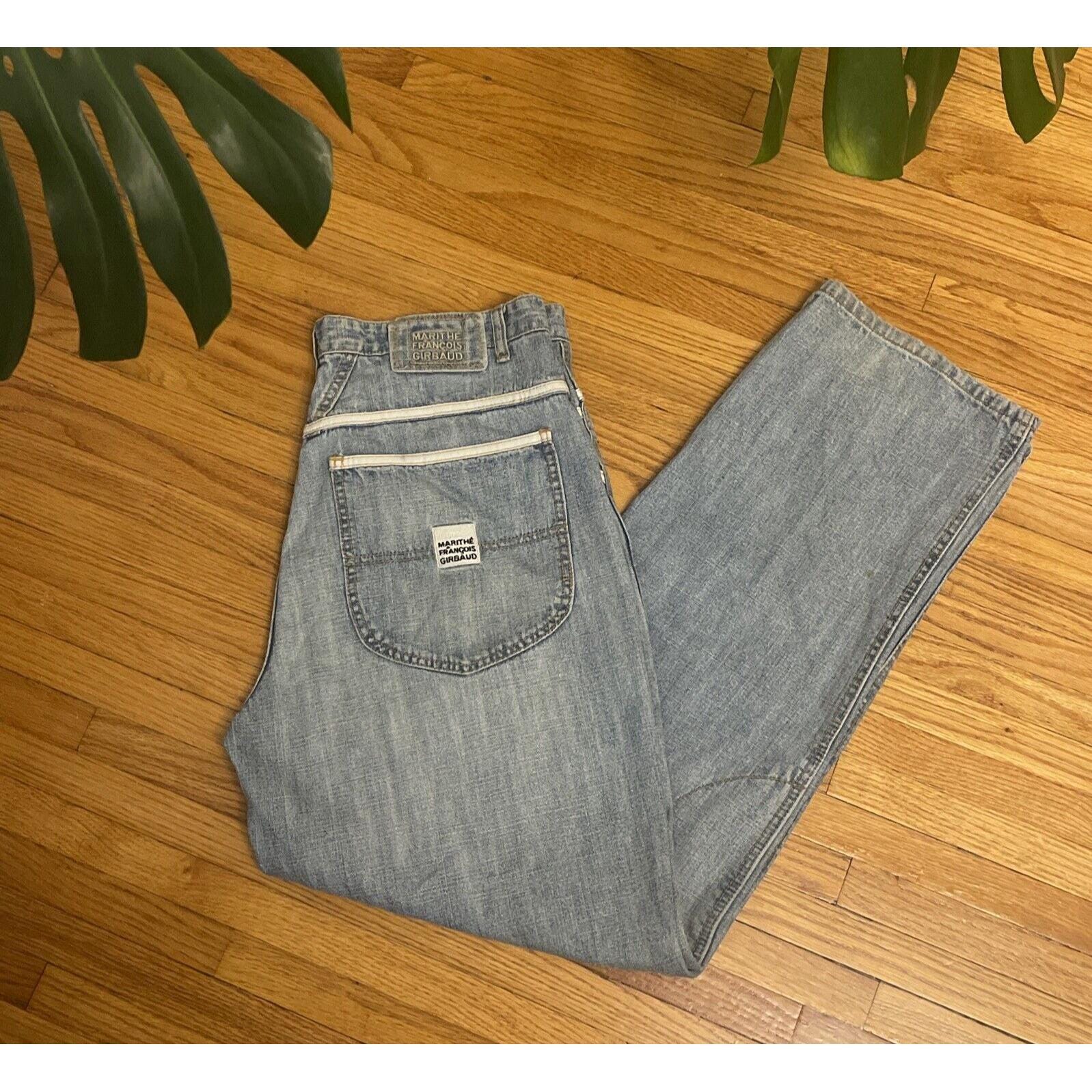 デニム・ジーパン Marithe + Francois Girbaud W SLIM BOOTCUT DENIM PANTS light W SLIM BOOT-CUT DENIM PANTS