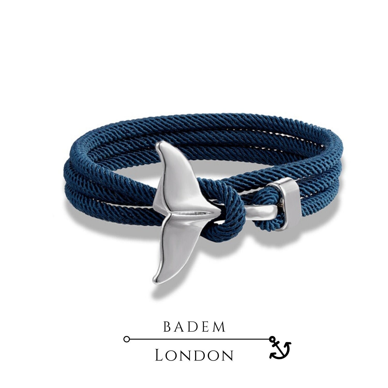 Whale Tail Nautical Bracelet | Marine Bracelet | Surf Accessories | P…