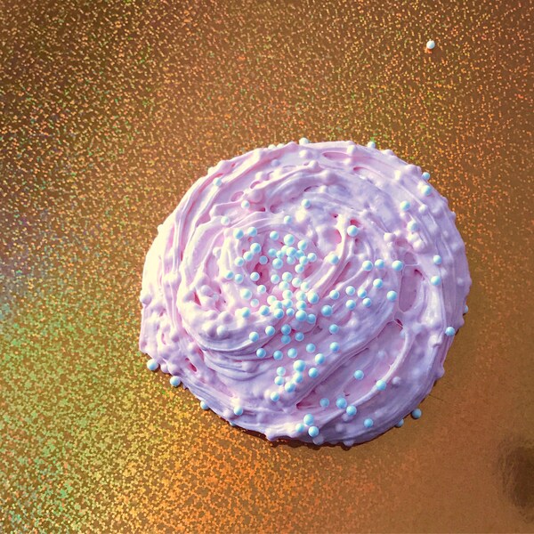 Strawberries and cream slime