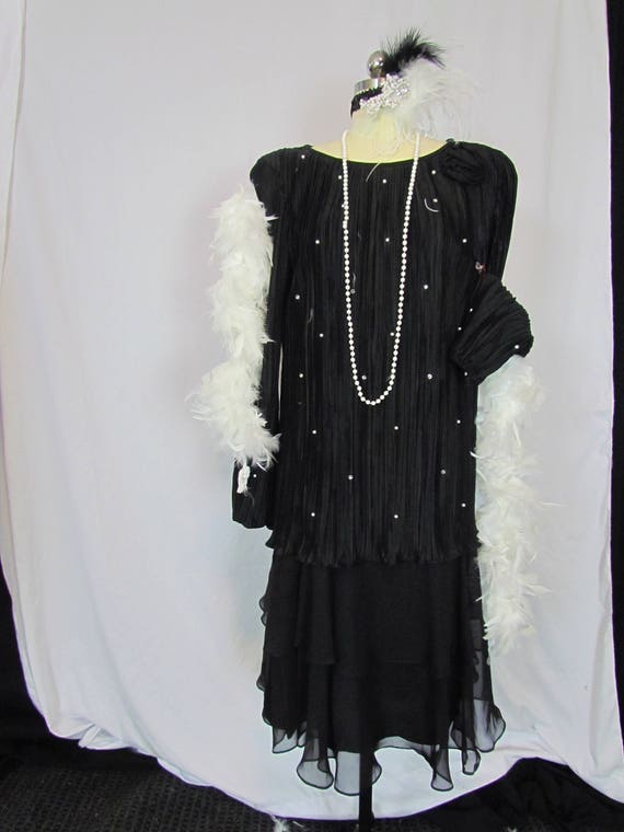 modest flapper dress