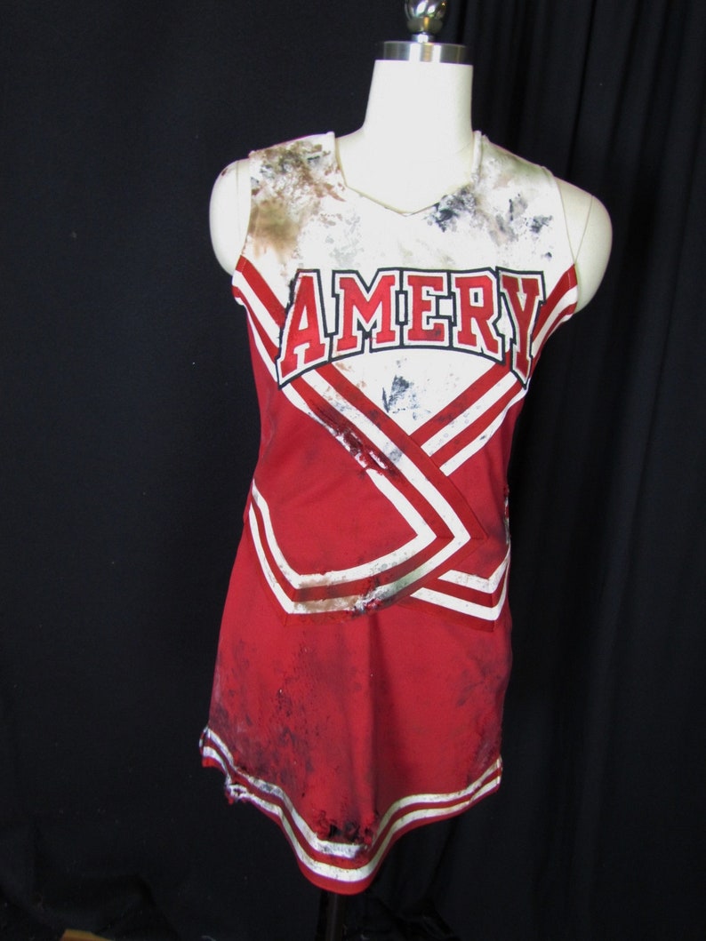 adult SM Zombie Cheerleader no blood
