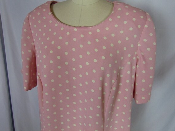 18 w pink polka dot Sally dress,  - image 3