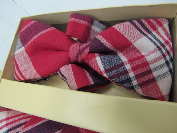 Liberty of London vintage bow tie & cummerbund set - image 6