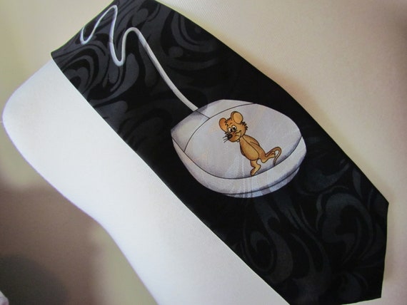 Steven Harris "Computer Mouse" tie - image 1