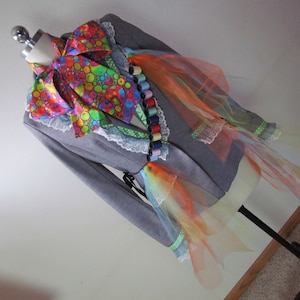 Mad Hatter (8) costume,  gray/green