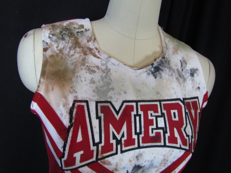 adult SM Zombie Cheerleader no blood