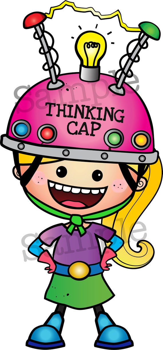 Clipart Thinking Cap