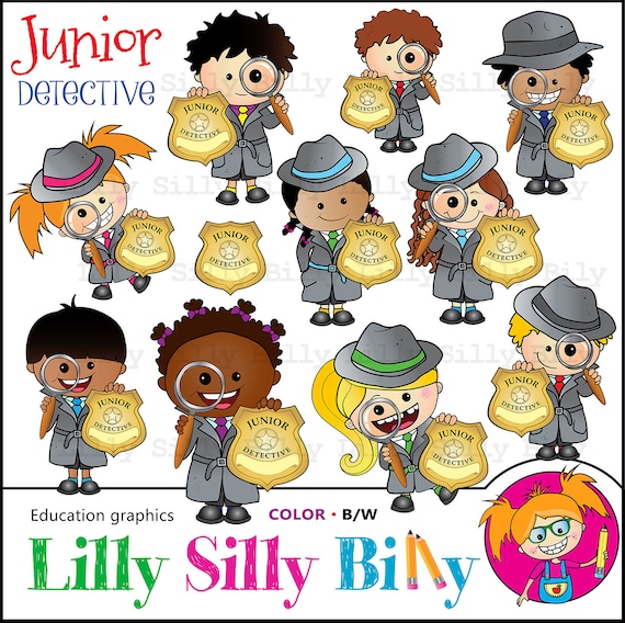 Imágenes Prediseñadas de Educación Detectives Junior con - Etsy México Imágenes Prediseñadas de Educación Detectives Junior con - Etsy México