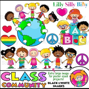 Class Community - Clipart - Clip art Super Sweet pour un petit usage commercial et éducatif.