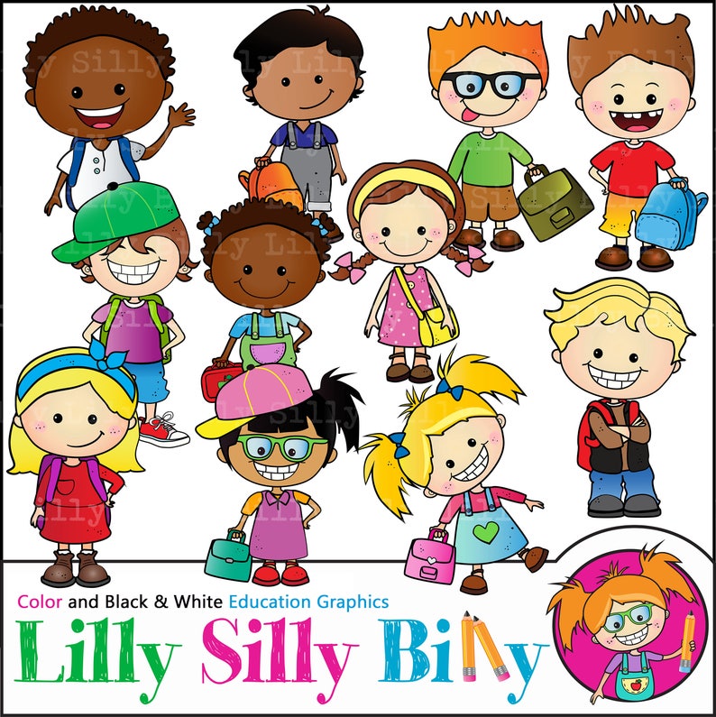 images Coloring Cute Teacher Clipart Black And White school bags education graphics