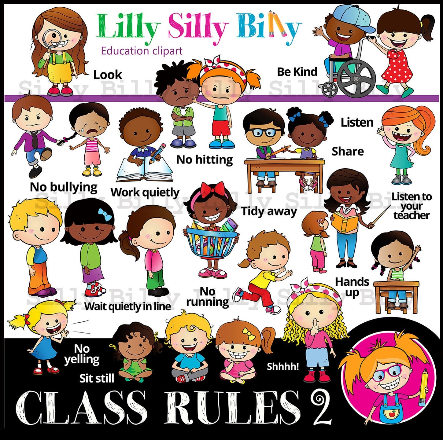 responsibility for kids clipart