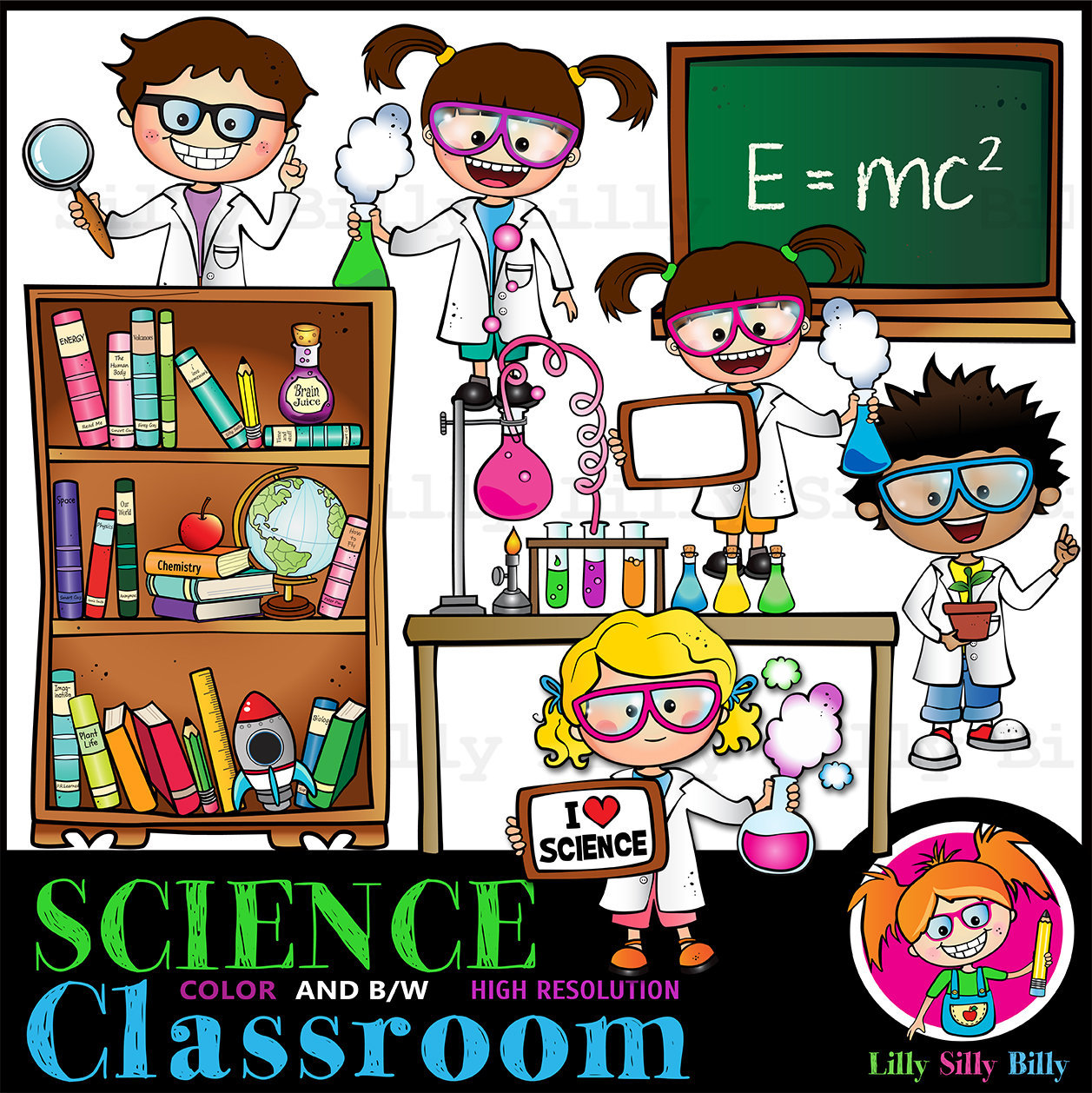 Science Room Clipart