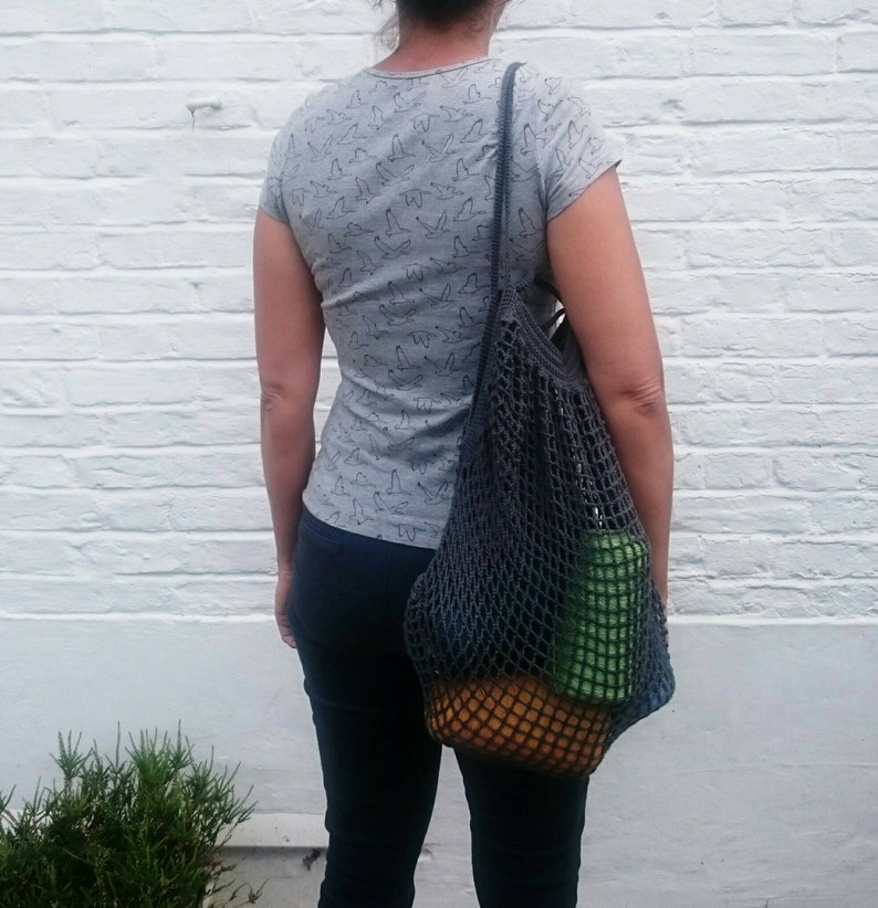 Crochet Market Bag Pattern Etsy