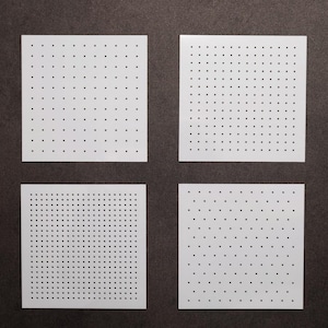Sashiko Stencils | Embroidery Patterns or Quilting Stencils | Sashiko Templates - Collection G (Size S & M available)