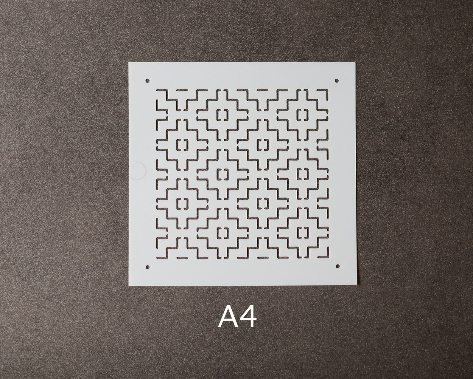 Zernblend 30 Pièces Ensemble De Pochoirs Sashiko, 4,7 X 4,7 Pouces