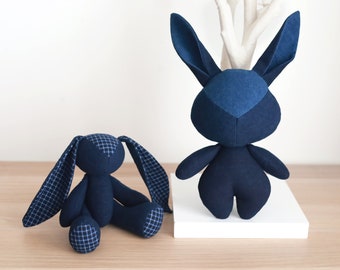 Bunny Dolls PDF Sewing Pattern - 2 Styles and Detailed Photo Instructions Included