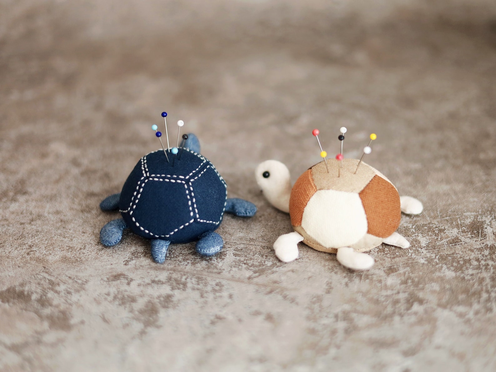 Turtle Pincushion PDF Sewing Pattern and Tutorial Scrap - Etsy