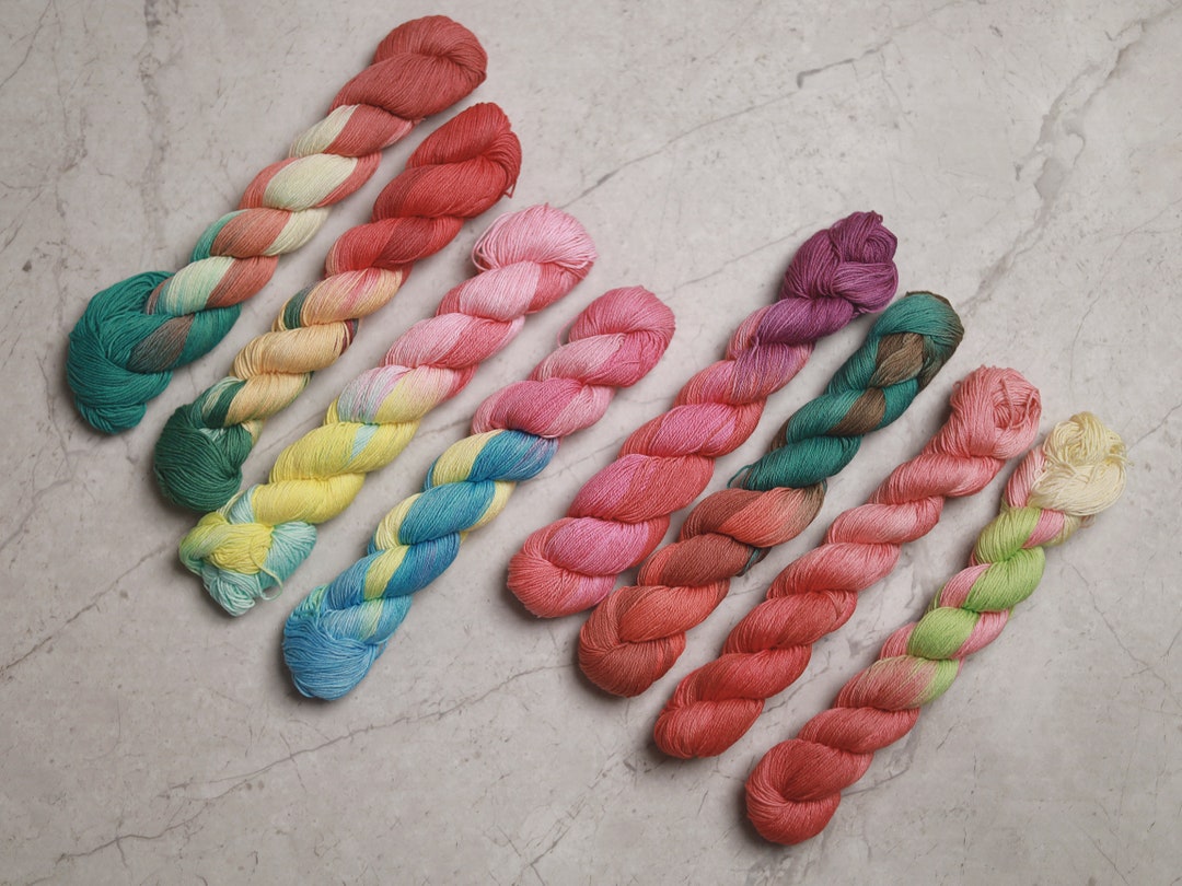 Variegated Sashiko Thread Standard Thickness 6-ply Cotton Thread ...