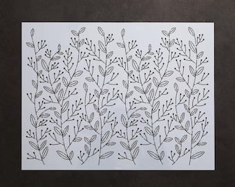 Sashiko-schabloner: Broderi- och quiltmallar T02 Storlek L, XL