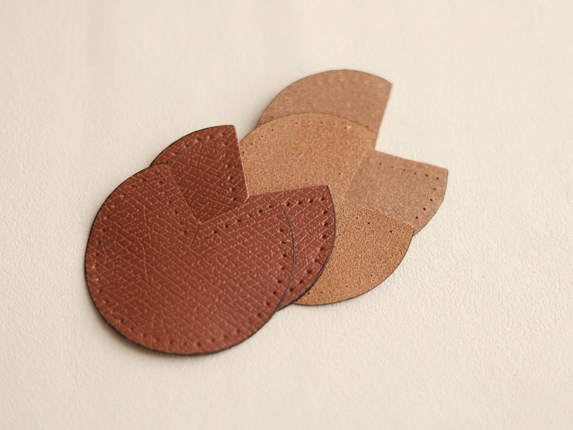 DIY Kit for Bag Corner Fix Protector Real Leather Patches 