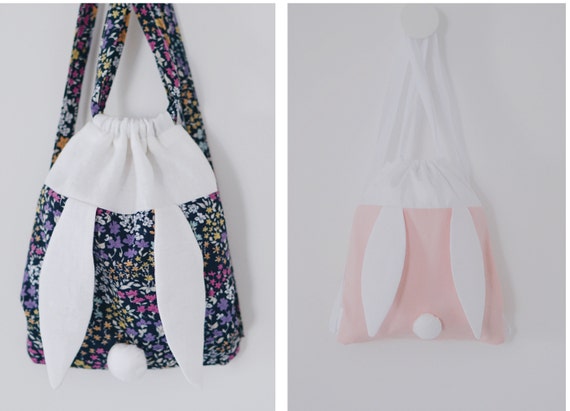 Drawstring bunny bag sale