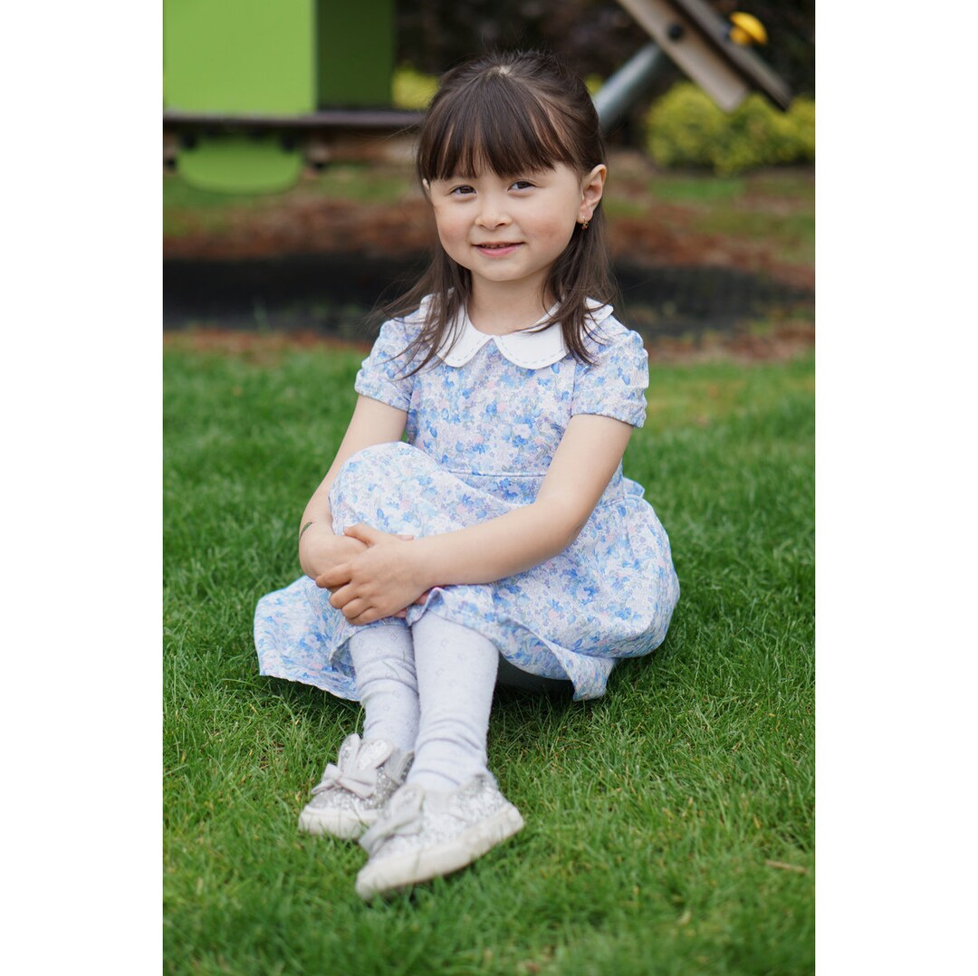 princess charlotte dress pattern Charlotte Dress Sewing Pattern for Girls: 6 Months to 10 Years (PDF Pattern)