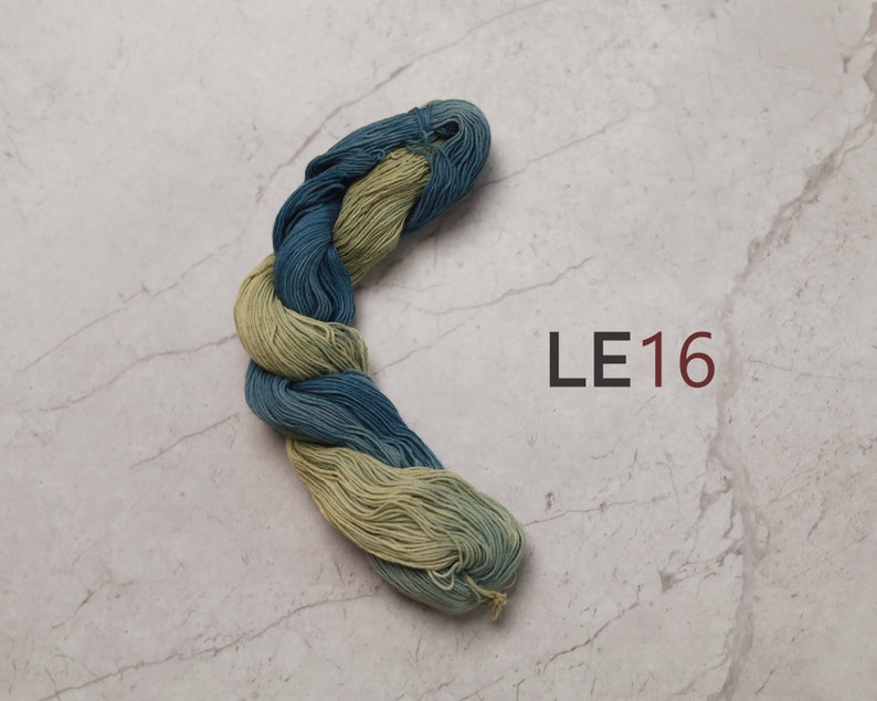 Natural Plant Dyed Sashiko Thread Embroidery Floss Variegated Limited Edition 12-17 LE16