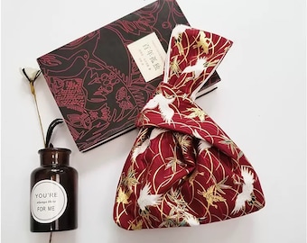 Japanese Reversible Knot bag Paper Sewing Pattern bag tutorials for 2 styles*3 sizes