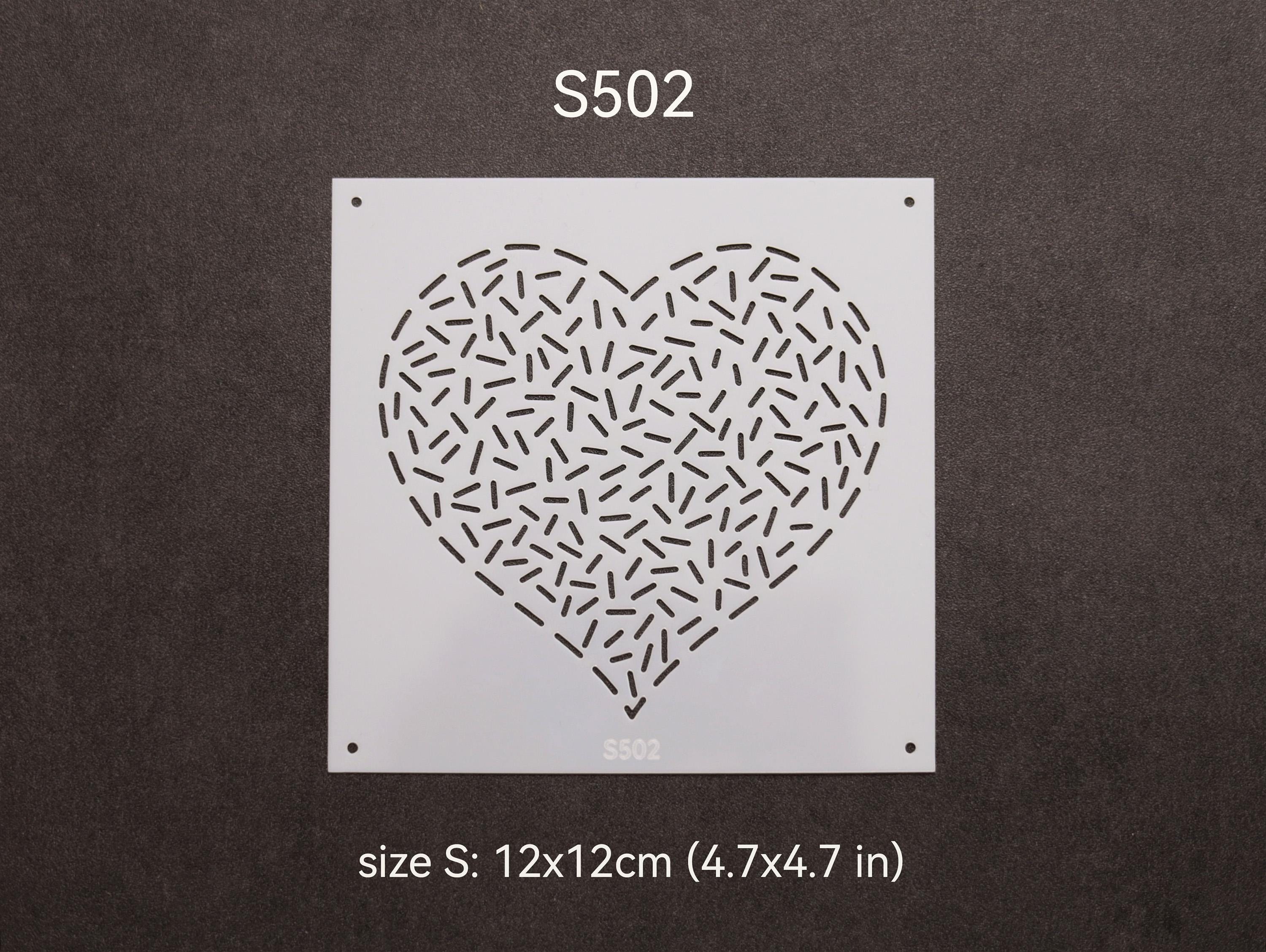 Set de 2 gabarits pour sashiko stencil - Usagi