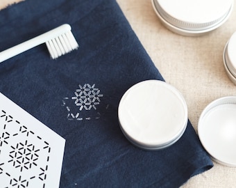 Heat Erasable Cream for Fabric Marking - Ideal for Sashiko Stencils Pattern Transferring